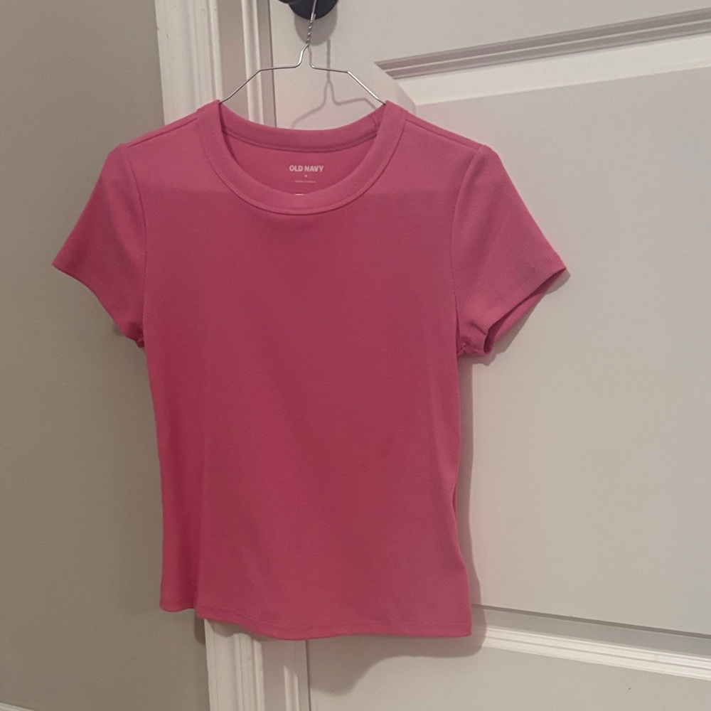 Old Navy Pink Crew Neck Tee